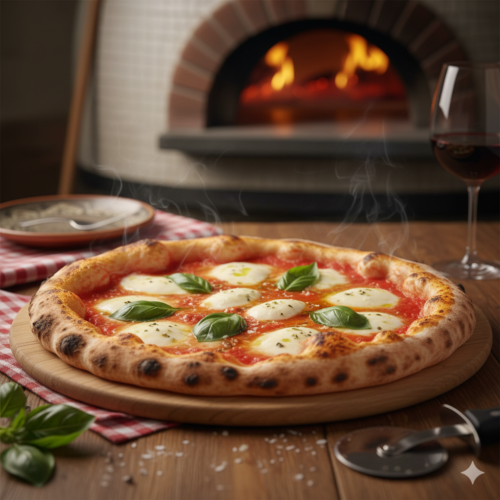 Neapolitan Margherita Pizza